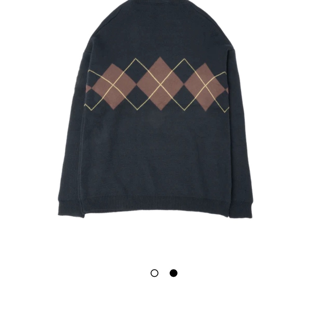 Red (Taylor’s Version) Navy Argyle Crewneck Sweater - Picture 2 of 6